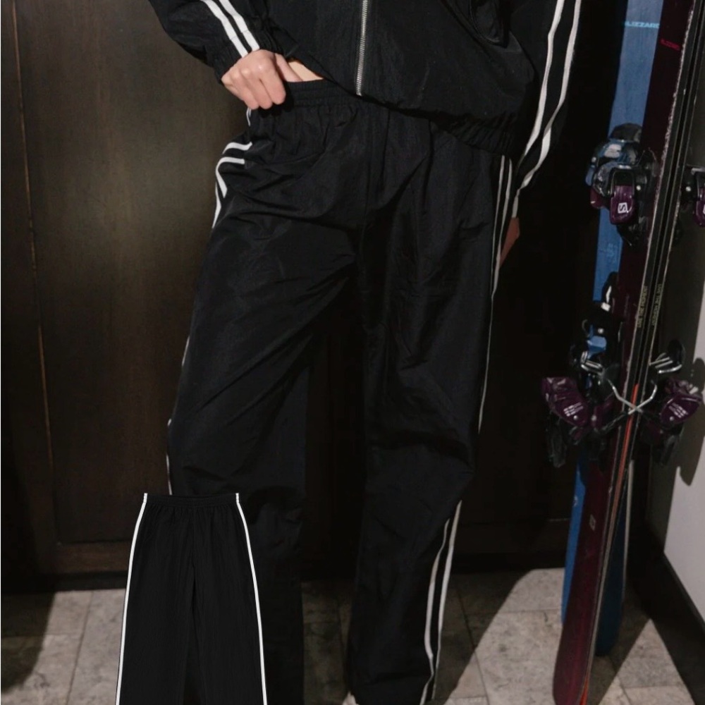 Parke Sport Stripe Nylon Pants XS BRAND NEW